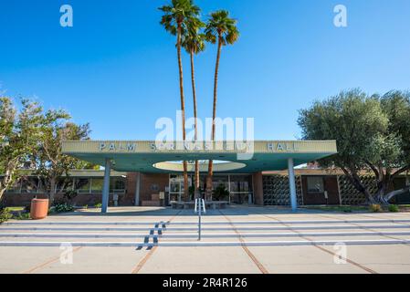 Hôtel de ville de Palm Springs. Palm Springs, Californie, États-Unis. Banque D'Images