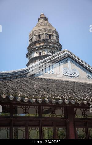 Pagode du temple de Yunyan, district de Gusu. Banque D'Images