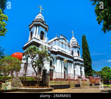 Cathédrale notre-Dame du pilier à Alajuela - Costa Rica, Amérique centrale Banque D'Images