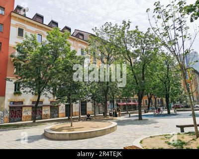 Italie, Milan, quartier Isola, quartier Isola Banque D'Images