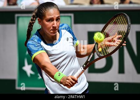 Paris, France. 30th mai 2023. Diane PARRY de France pendant la troisième journée de Roland-Garros 2023, Grand Slam, sur 30 mai 2023 au stade Roland-Garros à Paris, France - photo Matthieu Mirville/DPPI crédit: DPPI Media/Alamy Live News Banque D'Images