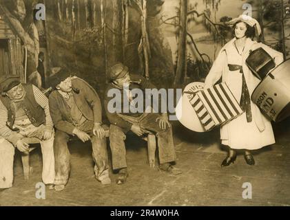 L'actrice danoise Marguerite Viby dans une comédie du 1930s, DK Banque D'Images