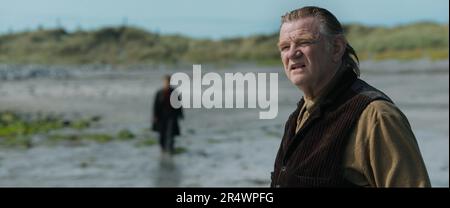 Les Banshees d'Inishenin année : 2022 Irlande Royaume-Uni Etats-Unis Directeur : Martin McDonagh Brendan Gleeson Banque D'Images