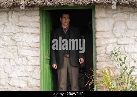 Les Banshees d'Inishenin année : 2022 Irlande Royaume-Uni Etats-Unis Directeur : Martin McDonagh Colin Farrell Banque D'Images