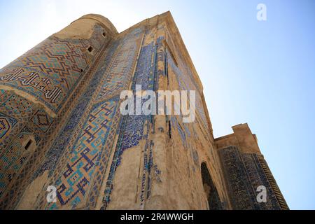 Vue sur le mausolée de Jahongir, Ouzbékistan Banque D'Images