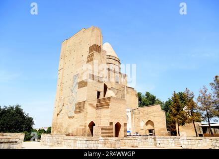 Vue sur le mausolée de Jahongir, Ouzbékistan Banque D'Images