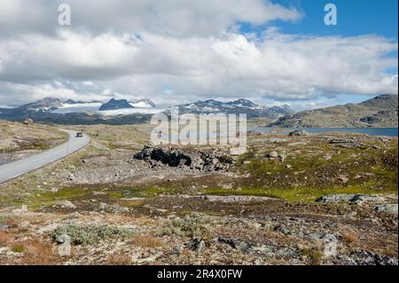 Norwegian County Road 55, Norvège Banque D'Images