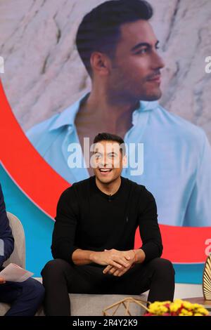 Miami, États-Unis d'Amérique. 29th mai 2023. DORAL, FL-MAY 30: Le chanteur Carlos Rivera est vu lors du spectacle du matin "Despierta America" de l'Univision sur 30 mai 2023 à Doral, Floride. (Photo par Alberto E. Tamargo/Sipa USA) crédit: SIPA USA/Alay Live News Banque D'Images