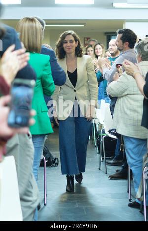 30 mai 2023, Madrid, Espagne: La présidente de la Communauté de Madrid, Isabel DÃ-az Ayuso, préside le conseil d'administration du Partido Popular de Madrid, au siège régional du PP dans la Calle Génova, à Madrid. Le PP de Madrid a remporté des majorités absolues sur 28 mai aux élections régionales et municipales. A l'Assemblée, le PP dirigé par Isabel DíAZ Ayuso a remporté 71 sièges, améliorant ceux obtenus en 2023. Pour sa part, le maire est passé de 15 conseillers en 2019 à 29 lors de ces élections. Ces résultats renvoient la formation à 2011, la dernière fois qu'elle a gouverné avec une majorité absolue dans Banque D'Images