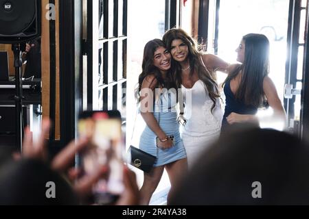 Teresa Giudice and Gia Giudice of 'The Real Housewives of New Jersey'  Bravo's 'The Fashion Show' Finale at Cipriani Wall Street Stock Photo -  Alamy