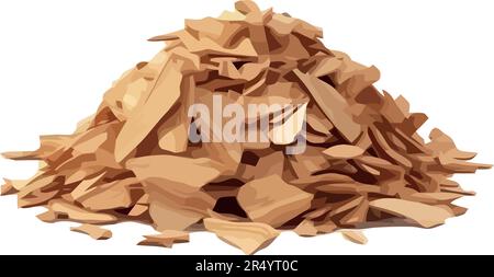 motif vectoriel de feuilles de pieu Illustration de Vecteur