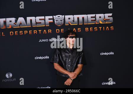 Mexico, Mexique. 30th mai 2023. 30 mai 2023, Mexico, Mexique: L'acteur Anthony Ramos assiste au tapis rouge des Transformers: Rise des bêtes première du film à Cinepolis Perisur, sur 30 mai 2023 à Mexico, Mexique. (Photo de Carlos Tischler/ crédit: EYEPIX Group/Alamy Live News Banque D'Images