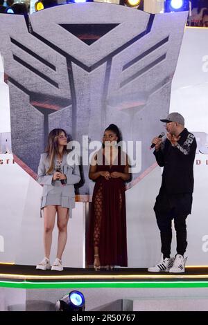 Mexico, Mexique. 30th mai 2023. 30 mai 2023, Mexico, Mexique: L'actrice Dominique Fishback assiste au tapis rouge des Transformers: Rise des bêtes première de film à Cinepolis Perisur, sur 30 mai 2023 à Mexico, Mexique. (Photo de Carlos Tischler/ Eyepix Group) (photo d'Eyepix/NurPhoto) crédit: NurPhoto SRL/Alay Live News Banque D'Images