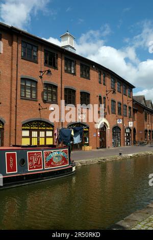 Coventry Canal Basin, Coventry, West Midlands, Angleterre, Royaume-Uni Banque D'Images