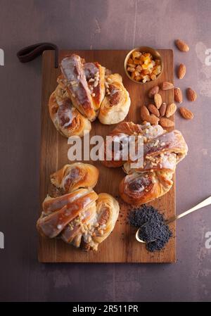 Croissants pour St. Journée des Martin (Pologne) Banque D'Images