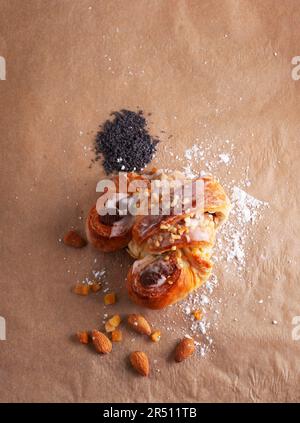 Croissants pour St. Journée des Martin (Pologne) Banque D'Images