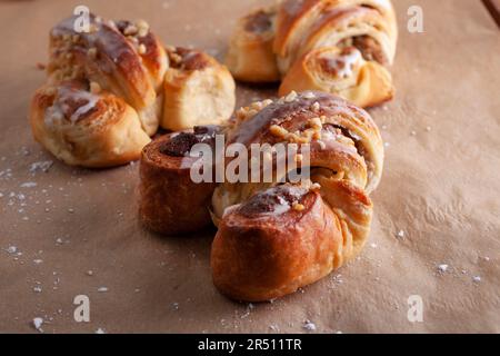 Croissants pour St. Journée des Martin (Pologne) Banque D'Images