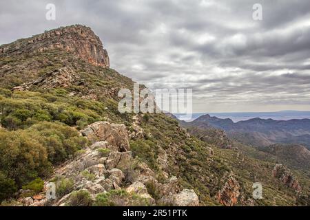 Paysages de la chaîne des Flinders en Australie Banque D'Images