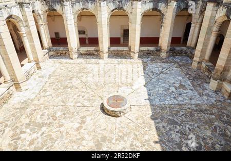 L'ancien couvent de Cuilapam de Guerrero à Oaxaca, au Mexique, construit au 16th siècle par des moines dominicains Banque D'Images