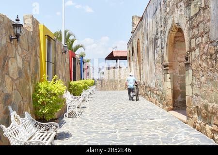 L'ancien couvent de Cuilapam de Guerrero à Oaxaca, au Mexique, construit au 16th siècle par des moines dominicains Banque D'Images