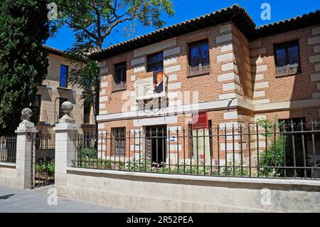 Lieu de naissance de Miguel de Cervantes, auteur « Don Quichotte », Museo Casa Natal, Musée, Alcala de Henares, Province de Madrid, Espagne Banque D'Images