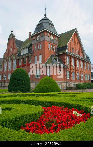 Hôtel de ville, Papenburg, Basse-Saxe, Allemagne Banque D'Images