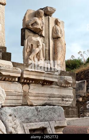 Monument Memmius, Éphèse, province d'Izmir, Turquie, Éphèse Banque D'Images