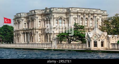 Palais Beylerbeyi, Bosphore, Ueskuedar, Istanbul, Turquie Banque D'Images