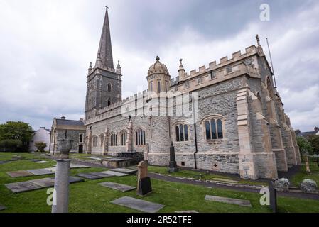 Cathédrale St Columbus, Derry, Irlande du Nord, Londonderry Banque D'Images