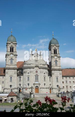 Monastère d'Einsieln, Einsiedeln, canton de Schwyz, Suisse Banque D'Images