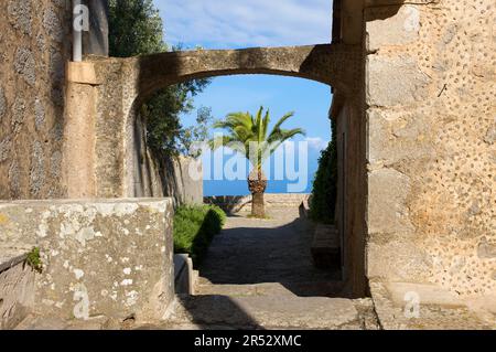 Eremita de Santissima Trinitat près de Valldemossa, Valdemosa, Majorque, Majorque, Iles Baléares, Espagne Banque D'Images