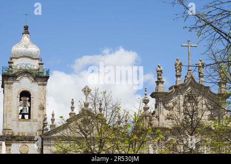 Église Carmo à Porto Banque D'Images