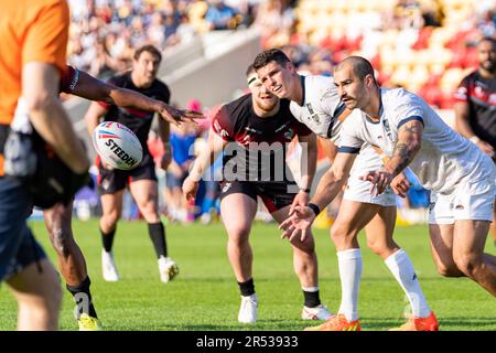 Londres Broncos / Toulouse Olympique Banque D'Images