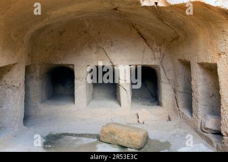 Tombes des rois, Paphos, Chypre Banque D'Images