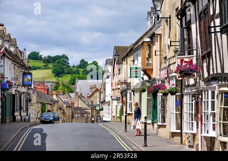 North Street, Cheltenham, Gloucestershire, Angleterre, Royaume-Uni Banque D'Images