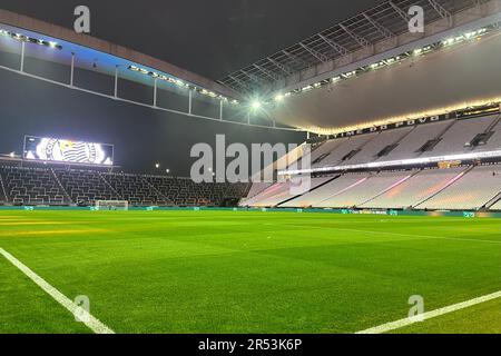 Sao Paulo, Brésil. 31st mai 2023. SP - SAO PAULO - 05/31/2023 - COPA DO BRASIL 2023, CORINTHIENS X ATLETICO-MG - vue générale du stade Arena Corinthiens pour le match entre Corinthiens et Atletico-MG pour le championnat Copa do Brasil 2023. Photo: Marcello Zambrana/AGIF/Sipa USA crédit: SIPA USA/Alay Live News Banque D'Images