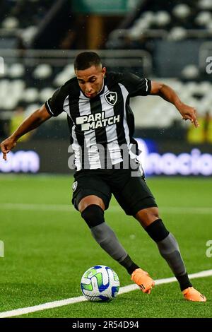 Rio de Janeiro, Brésil. 31st mai 2023. Nilton Santos Victor sa do Botafogo Stadium, pendant le match entre Botafogo et Athletico, pour la ronde de 16 des 2023 Copa do Brasil, au stade Nilton Santos (Engenhao), ce mercredi, 31. 30761 (Marcello Dias/SPP) crédit: SPP Sport Press photo. /Alamy Live News Banque D'Images