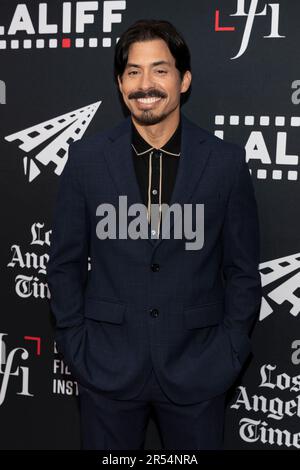 Hollywood, États-Unis. 31st mai 2023. Carlos Santos assiste aux arrivées de la nuit d'ouverture du Festival international du film Latino de Los Angeles (LALIFF) 2023 sur la côte ouest de la première de Flamin de Searchlight Pictures au TCL Chinese Theatre à Hollywood, CA sur 31 mai 2023. (Photo de Corine Solberg/SipaUSA) crédit: SIPA USA/Alay Live News Banque D'Images