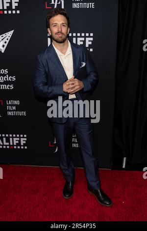 Hollywood, États-Unis. 31st mai 2023. Henri Esteve assiste à la soirée d'ouverture des arrivées du Festival international du film Latino de Los Angeles 2023 (LALIFF), première sur la côte ouest de la scène de Flamin de Searchlight Pictures au TCL Chinese Theatre à Hollywood, CA sur 31 mai 2023. (Photo de Corine Solberg/SipaUSA) crédit: SIPA USA/Alay Live News Banque D'Images