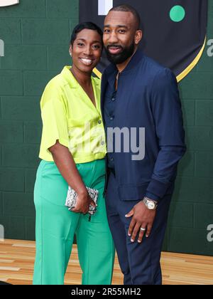 Westwood, États-Unis. 31st mai 2023. WESTWOOD, LOS ANGELES, CALIFORNIE, États-Unis - MAI 31 : DRU Joyce III arrive à la première de Los Angeles des 'Shooting Starss' de Peacock qui se tient au Regency Village Theatre sur 31 mai 2023 à Westwood, Los Angeles, Californie, États-Unis. (Photo de Xavier Collin/image Press Agency) Credit: Image Press Agency/Alay Live News Banque D'Images