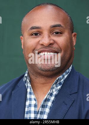 Westwood, États-Unis. 31st mai 2023. WESTWOOD, LOS ANGELES, CALIFORNIE, États-Unis - MAI 31 : Jamal Henderson arrive à la première de Peacock's 'Shooting Stars' tenue au Regency Village Theatre sur 31 mai 2023 à Westwood, Los Angeles, Californie, États-Unis. (Photo de Xavier Collin/image Press Agency) Credit: Image Press Agency/Alay Live News Banque D'Images