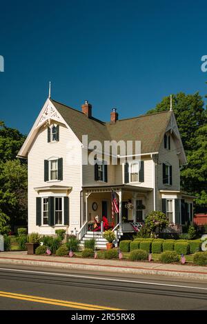 Everett Bevins House   Riverton, Connecticut, États-Unis Banque D'Images