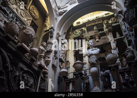 Londres, Royaume-Uni - 04 07 2023: Musée Sir John Soane. Banque D'Images