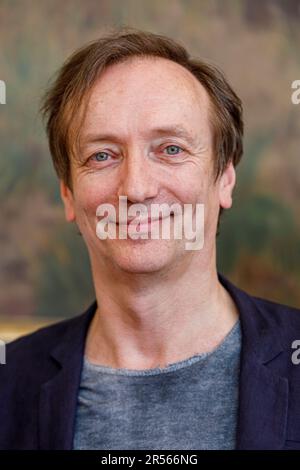 Volker Bertelmann alias Hauschka (compositeur et pianiste, Oscar 2023 pour la meilleure musique de film 'im Westen nichts Neues') Banque D'Images