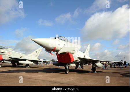 Eurofighter de la Force aérienne italienne à RIAT, 2015. Banque D'Images