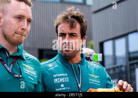 Circuit de Barcelone-Catalunya, Barcelone, SpainMonaco, 1,juin.2023: Fernando Alonso , pendant le Grand Prix de Formule 1 de Monaco Banque D'Images