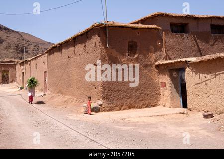 Oasis de fin. fint. maroc Banque D'Images