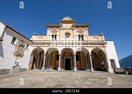 Sanctuaire MaWoman del sasso. orselina. canton tessin. suisse Banque D'Images