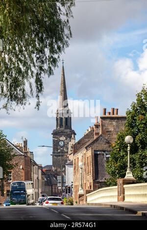 Victoria Terrace, Haddington, East Lothian, Écosse Banque D'Images