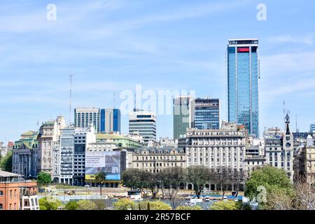 Zone résidentielle en hauteur à Puerto Madero à Buenos Aires Banque D'Images